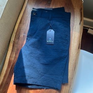 Ben Sherman “Navy Blazer” Regular Fit Stretch Shorts